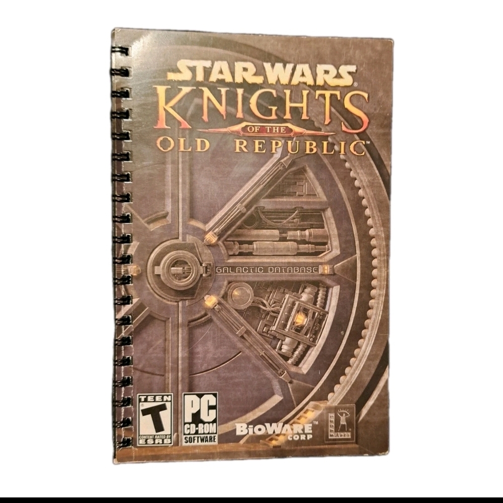 Star Wars: PC Game Manual/Guide Knights of the Old Republic PC Game Not Include